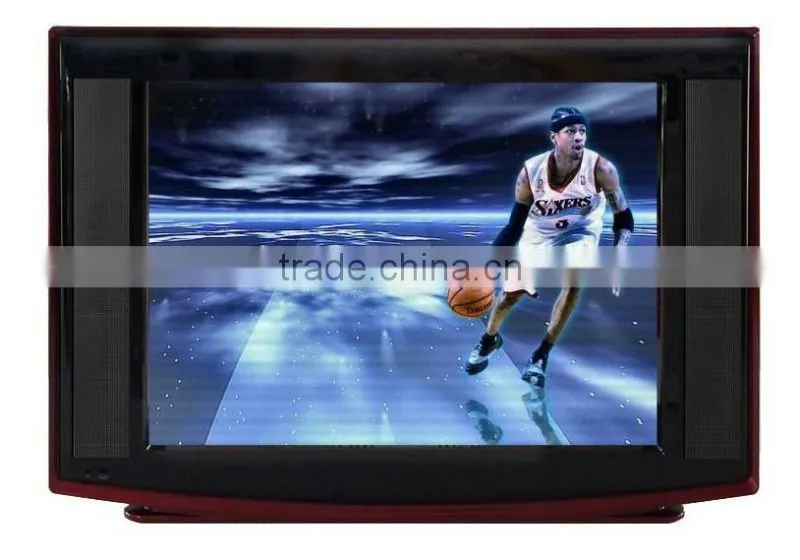 GZY 2015 Good looking with fashion design 14 inch crt tv