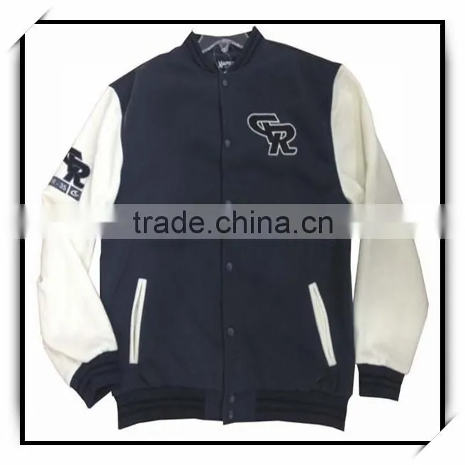 2016 stylish varsity jacket baseball jacket men clothing new models