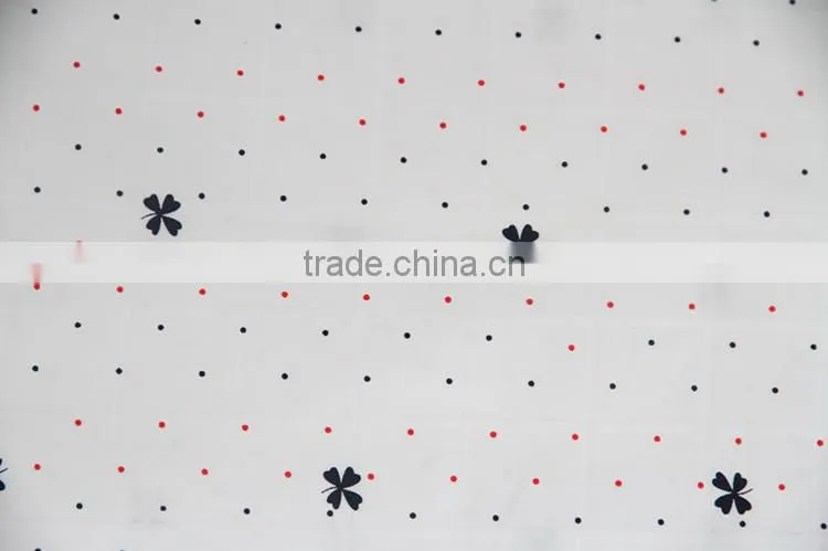 high quality 100 cotton finishing fabric for T-shirt