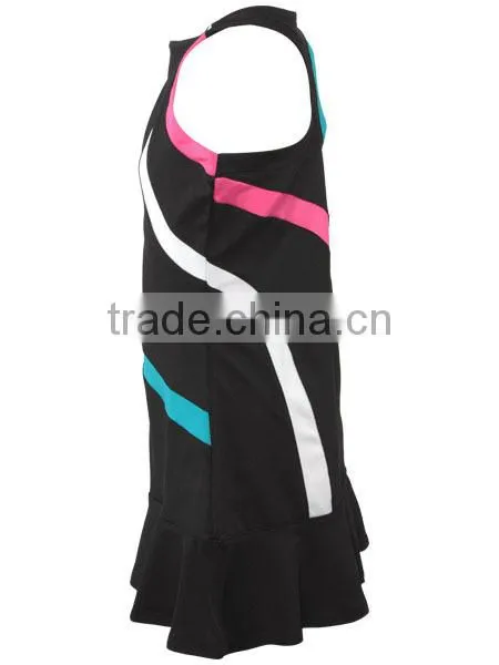 Custom Sexy And Comfortable Girls' Popular Uniform Tennis Dress