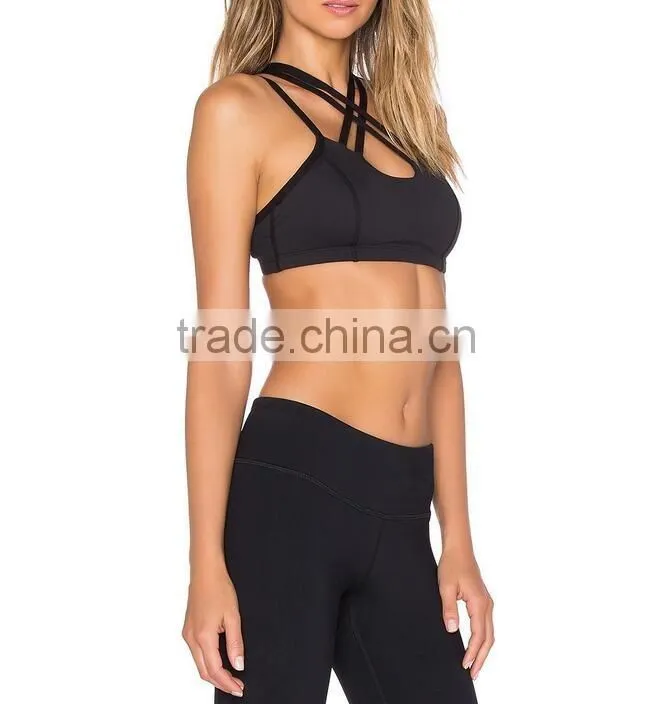 Comfortable fabric yoga sports bra/custom yoga pants women sets
