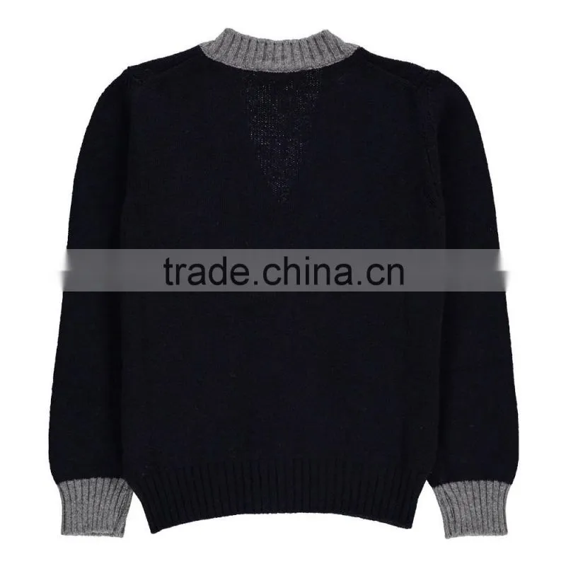 High quality boys sweater design knitted sweater cool sweater for boys