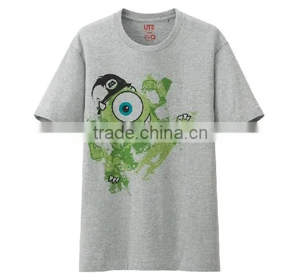 OEM Customer logo printed EU/US size t-shirt factory price