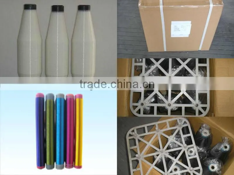 Eco-Friendly 25D dope dyed Polyester Monofilament yarn for Webbing