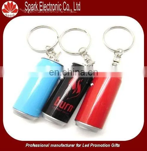 beer bottle jar shape led projector keychain