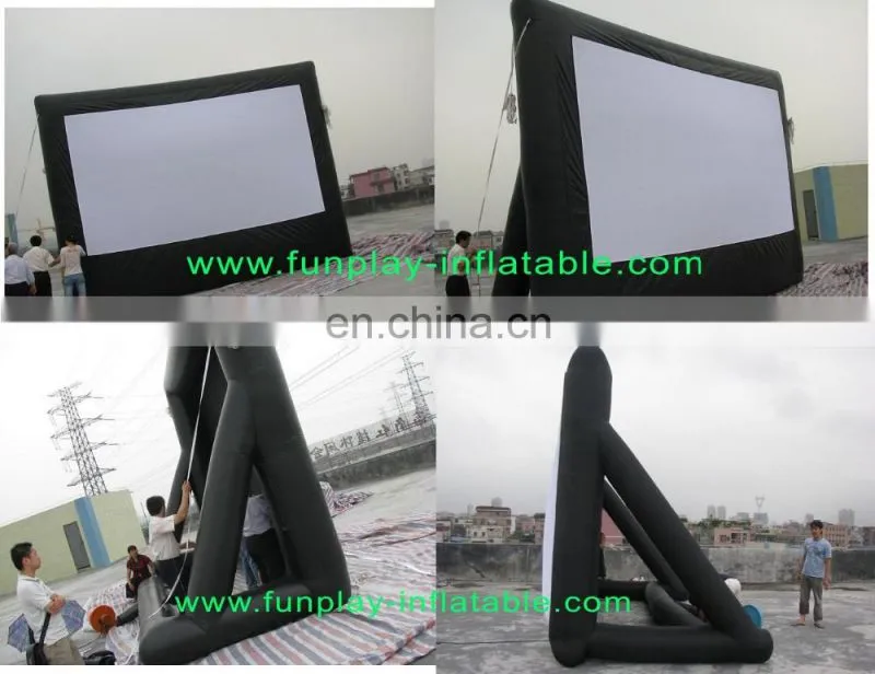 Blue hot sale advertising screen for sale