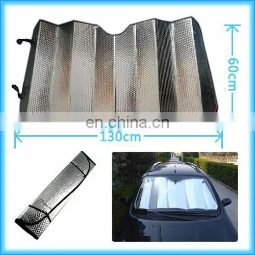 PE bubble Windshield Sun Shade Car Windshield Visor Cover