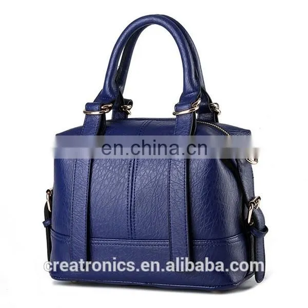 CR Over 11 years experience handbags leather wholesale designer black classical bags for women