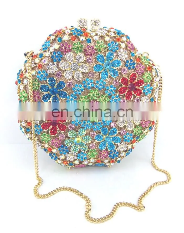 Crystal Diamante Evening bag Clutch Purse Party Clutch Bag