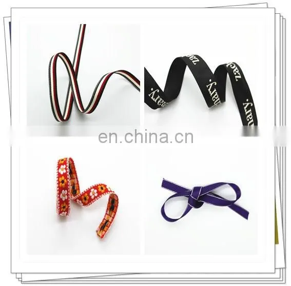 High quality cheap custom jacquard woven ribbon