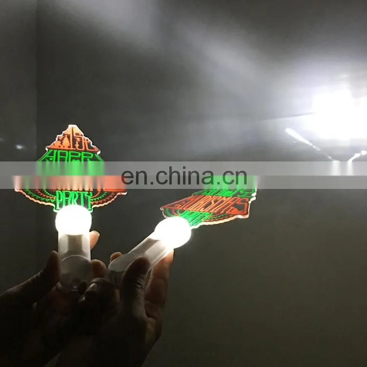 Wholesale price concert promotional colorful flashing LED acrylic stick