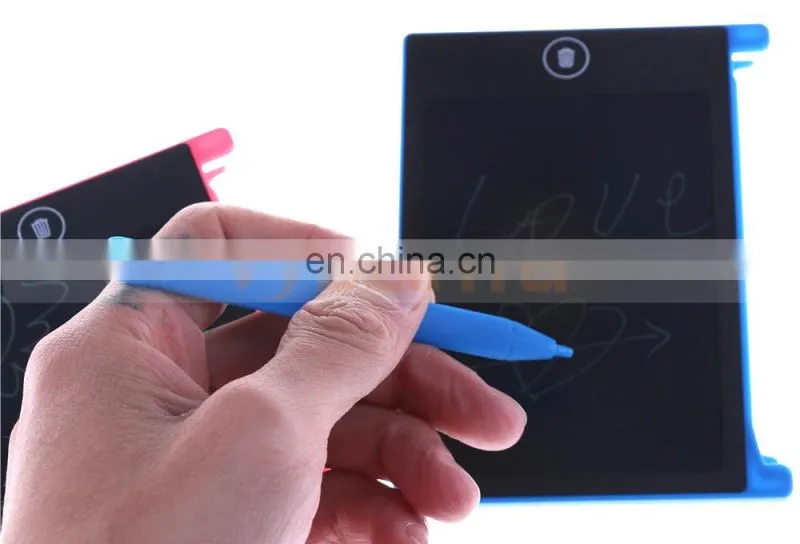 Digital LCD Graffiti Drawing Notepad Kids Erasable Writing Board With Eraser Lock