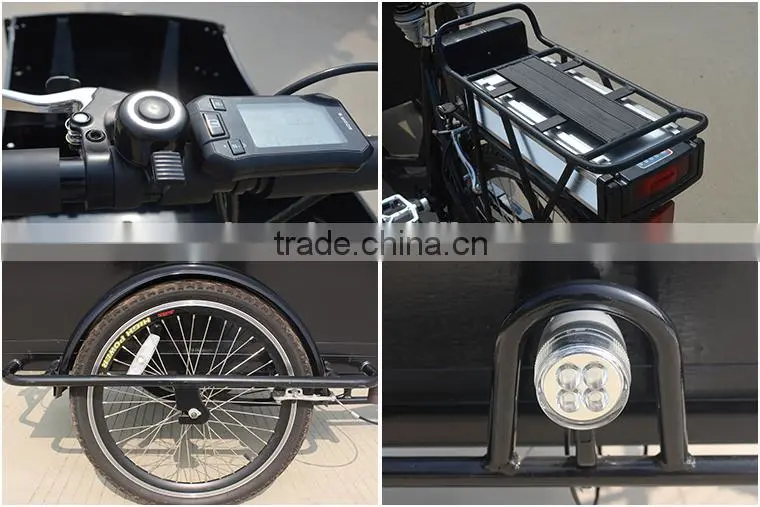 Functional pedelec cargo bike