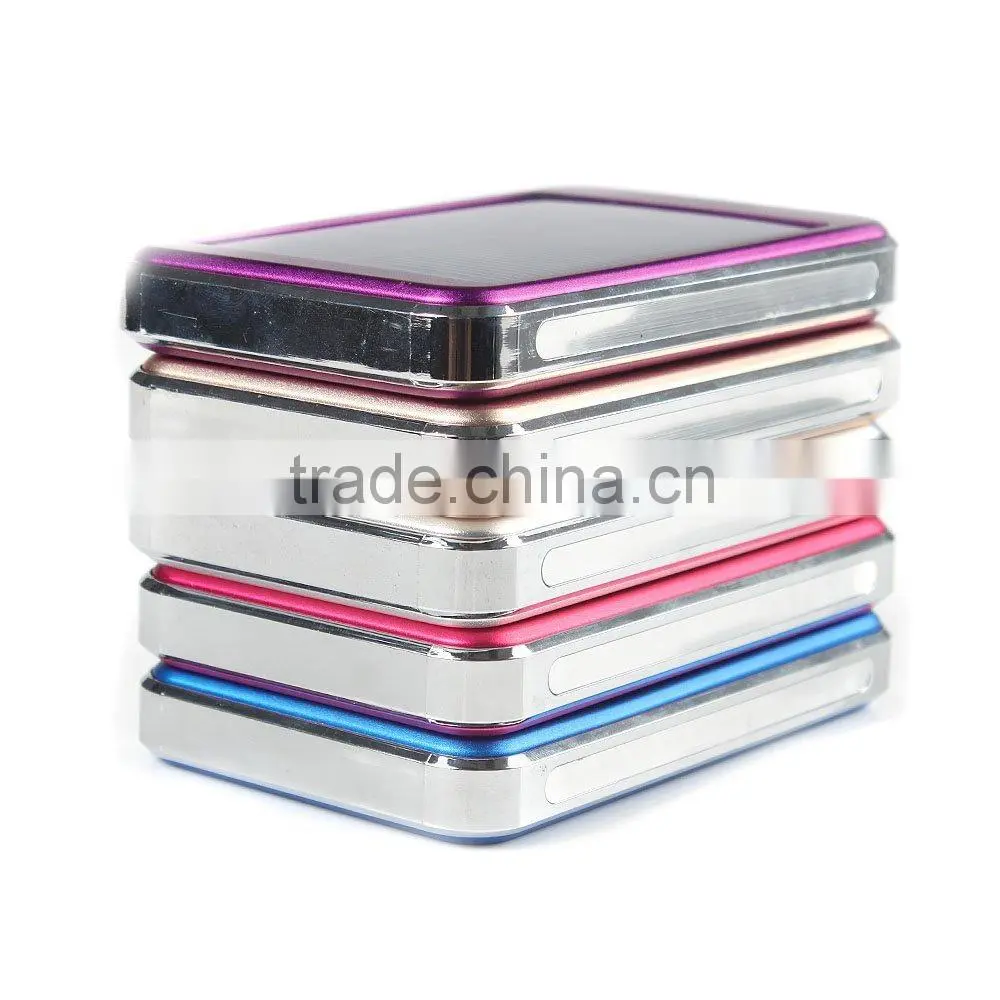 Customized 12000mah power bank solar power bank 12000mah mobile power banks with indicator