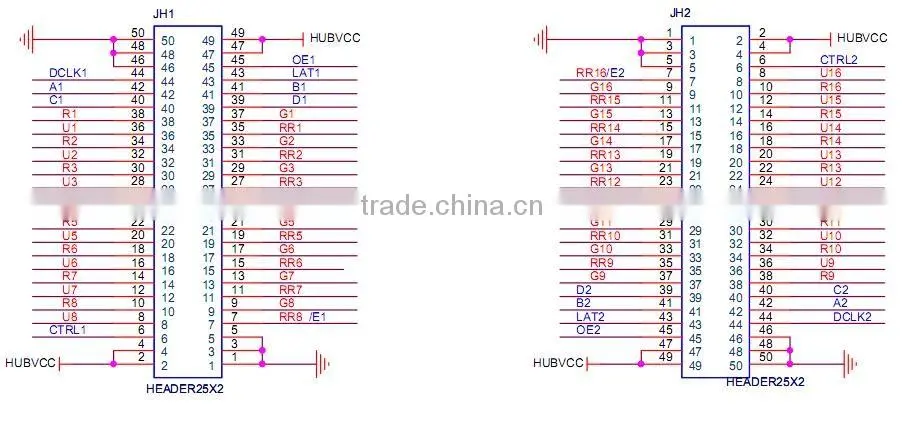 NOVASTAR HUB75 MRV300 NOVA LED receiving card