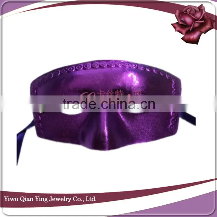 cheap promotional red hero masquerade pvc mask
