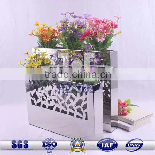 302 stainless steel flowerpot