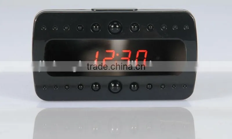1080P Hidden clock DVR with night vision and motion detection