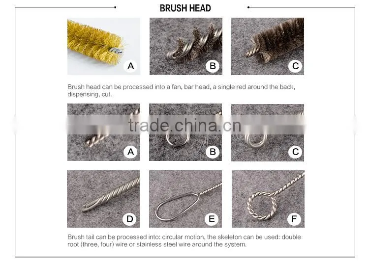Steel Wire Tube Cleaning Brushes