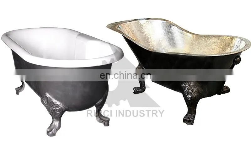 China enamel cast iron bathtub