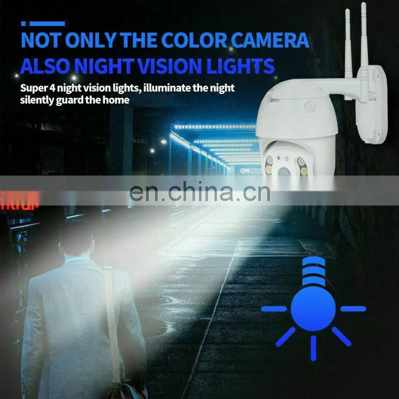 1080P WIFI IP Wireless Camera Outdoor CCTV HD PTZ Smart Home Security IR 360 Cam YOOSEE Icsee