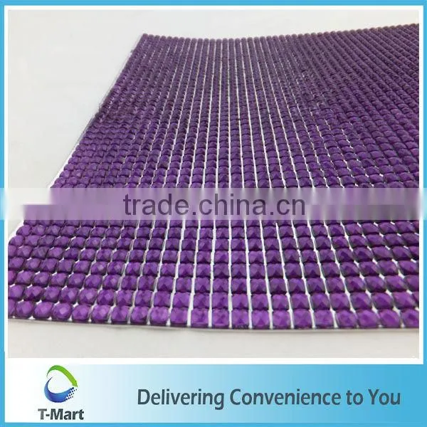 Purple 52*24cm Custom Resin Sticker Sheet