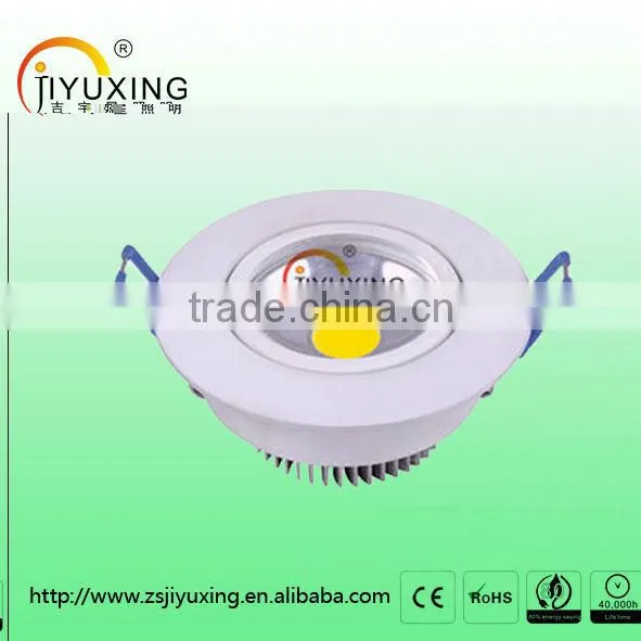 zhongshan factory with ce & rohs led cob aluminum ceiling lamp housing