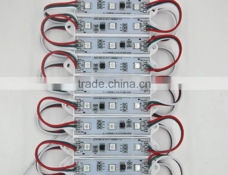 RGB Full Color led Waterproof 5050 IC module for Advertising Letter