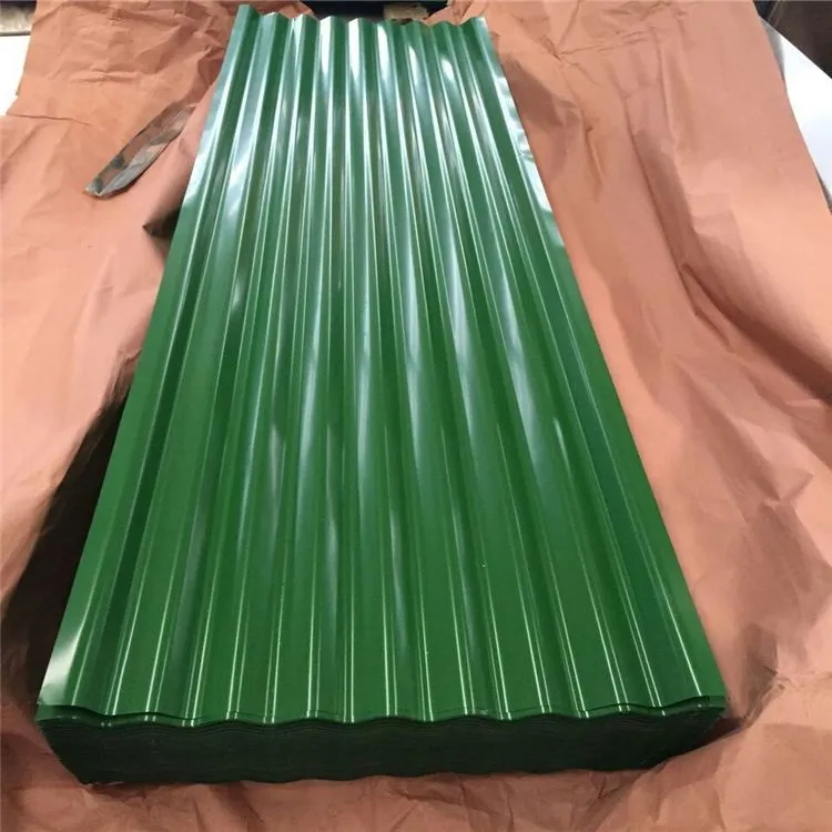 20 22 24 Gauge Color Painted Corrugated Metal Steel Roofing Sheet