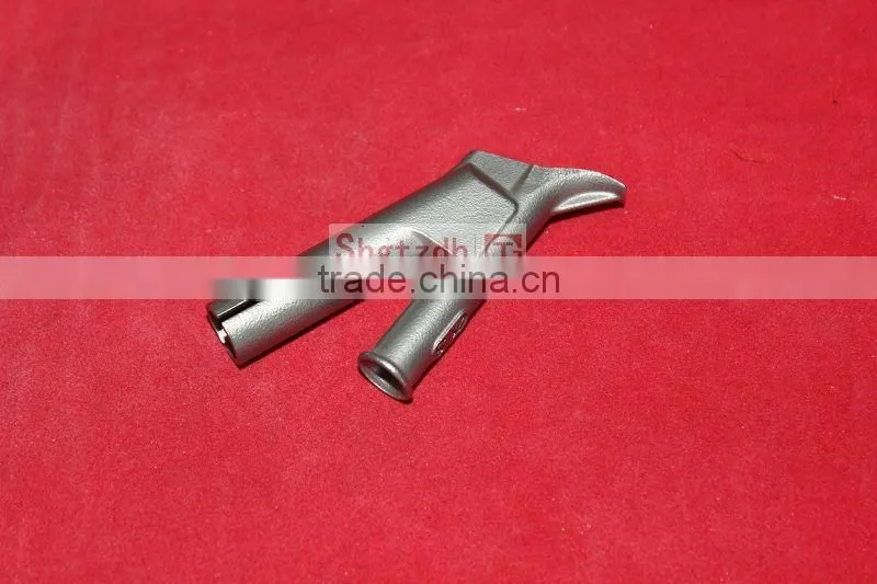 Hot air gun nozzle for industrial