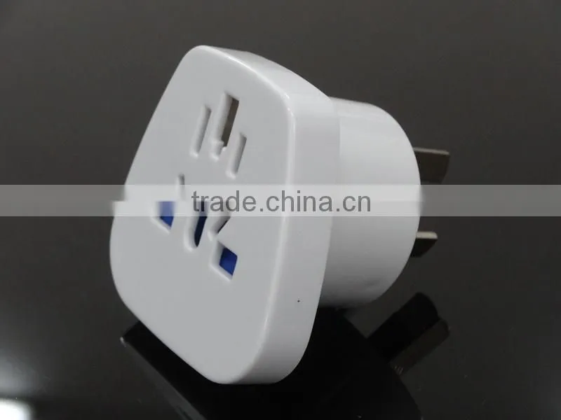 Delicate Design Insulated Pin AU New-zealand Argentina to AU UK EU US universal China Japan Singapore Travel Adapter Converter