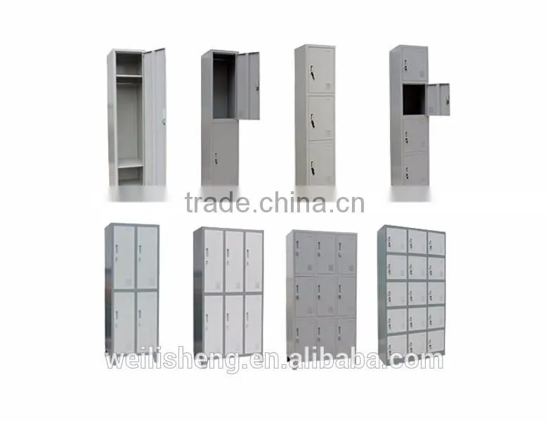 Europe standard gym locker metal 8 door locker