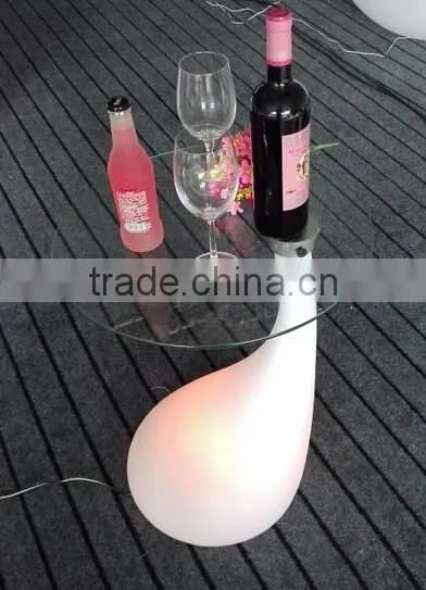 LED lights and lighting bar table coffee table with remote control 4555A