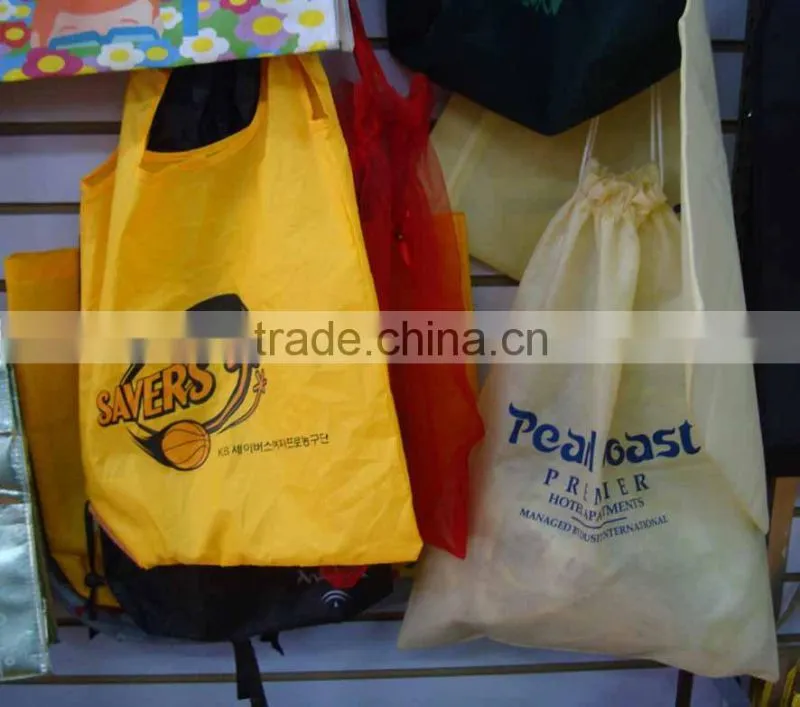 2012 hot sale foldable fancy polyester bag