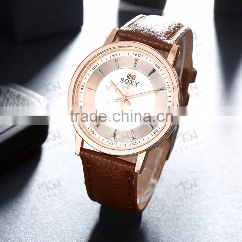Warm winner watch, Cheap leather band watches, Quality leather western watches