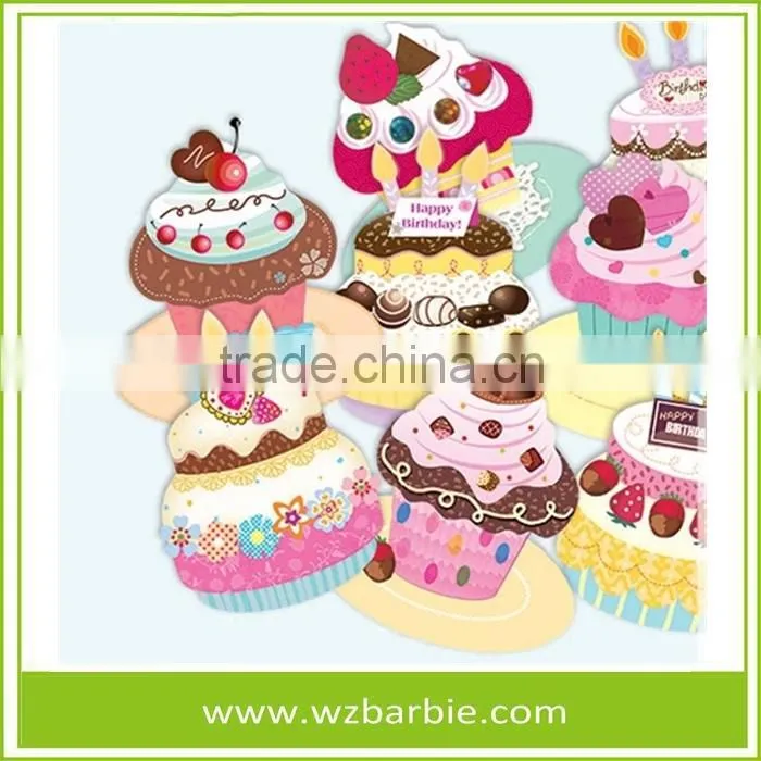 Handmade DIY Birthday Card ACCESSORY Craft Set For Kids