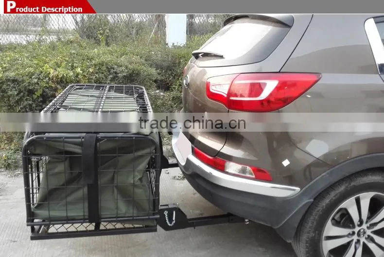 factory direct sales auto accessories hitch mounted atv carrier with car storage bag