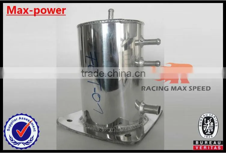 oil catch tank-1110 Cast machined and polished aluminum tank;Sight tube for monitoring the oil level