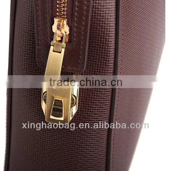 Men's bag! genuine leather laptop bag briefcase