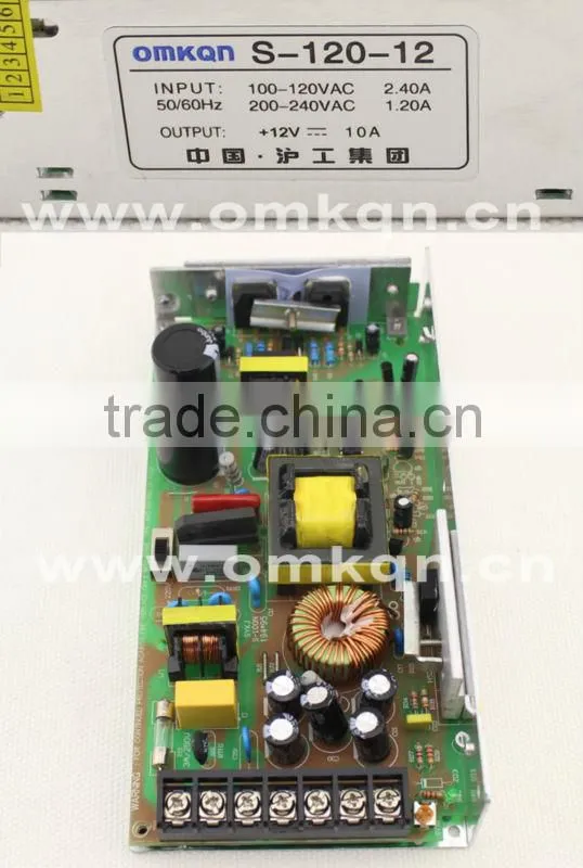 120w 12v 10a ac power supply outdoor switching power supply S-120-12