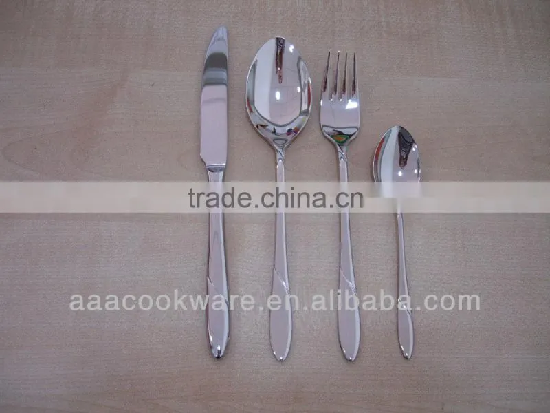 2015 New Products High Guangdong Quality 18/8 Stainless Steel Cutlery Set Available For Wholesale
