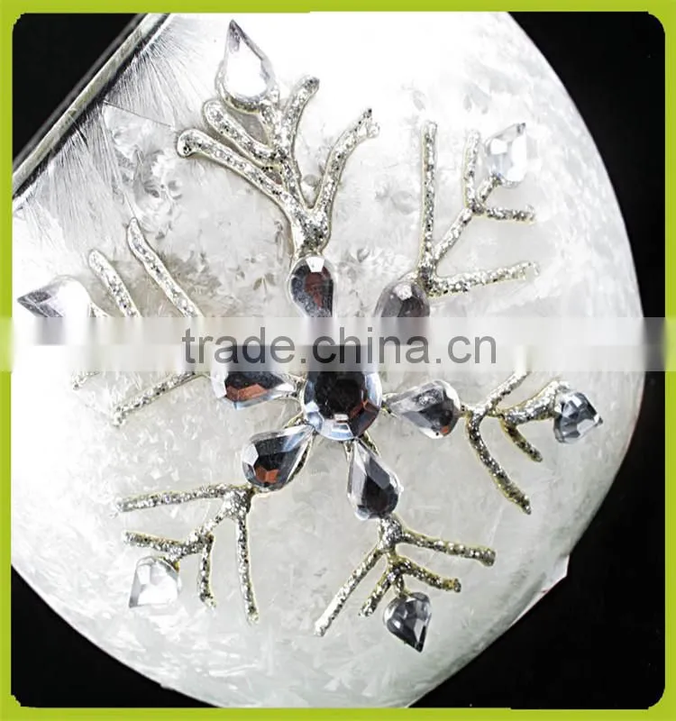 crystal crackle candelabra votive holder candle holders