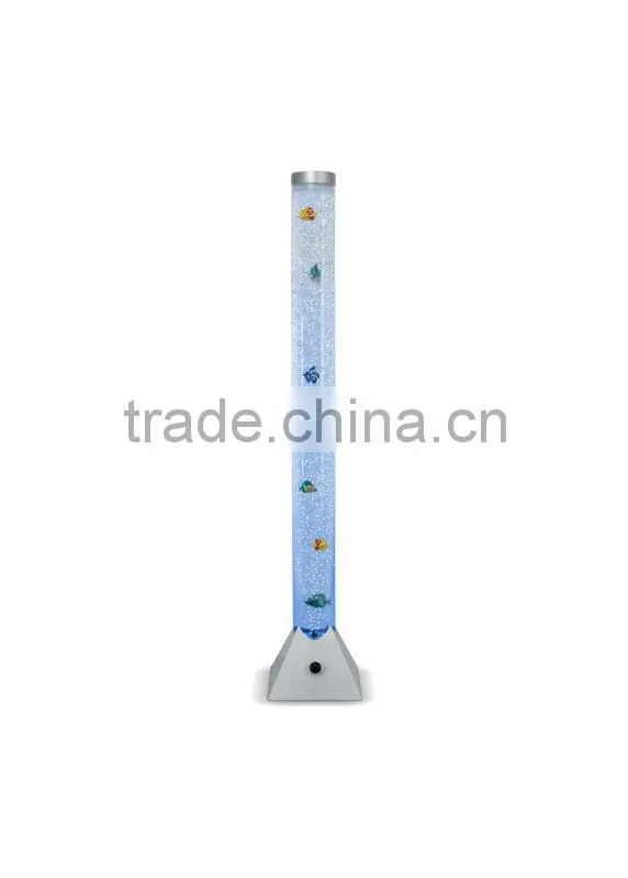 plastic fish lamp,sell wedding lamp ,plastic vase ,led flower vase,craft light,water column light led light