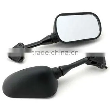 Jet Black Racing Mirrors for 2004-2008 Kawasaki Ninja ZX6 ZX6R ZX10 ZX10R