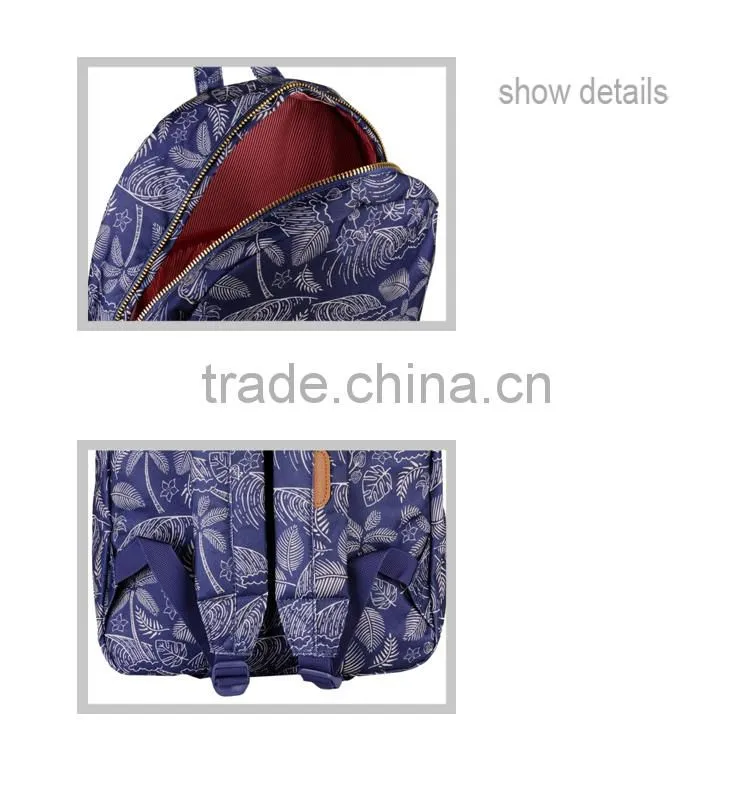 high quality custom 2015 new design girls school bags