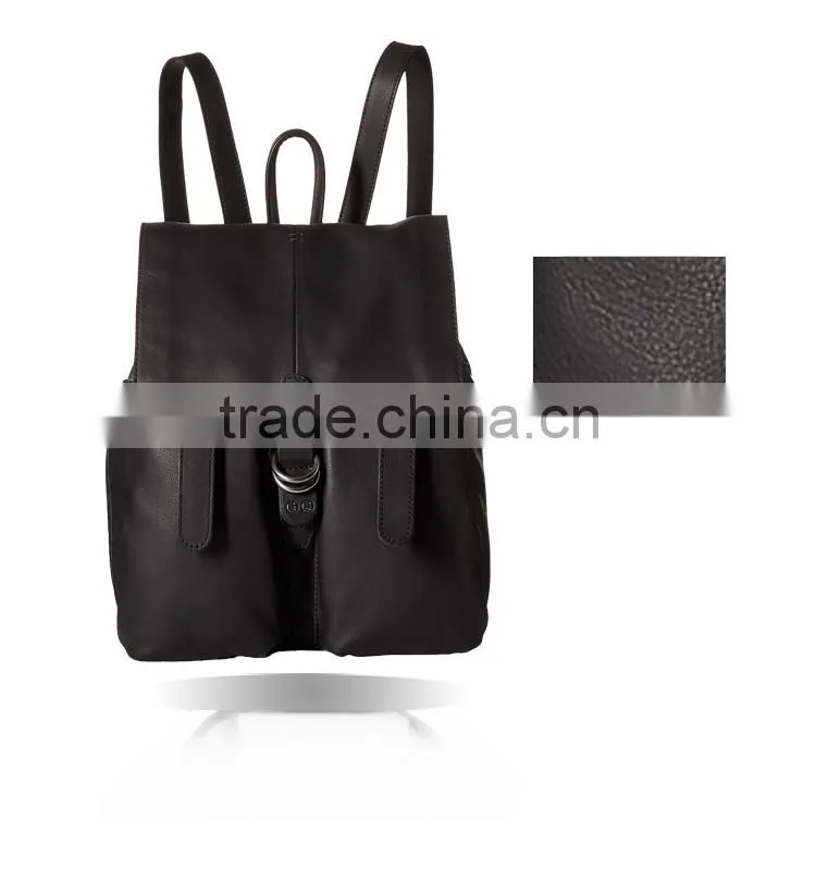 wholesale high quality fashion girls backpack female leather backpack