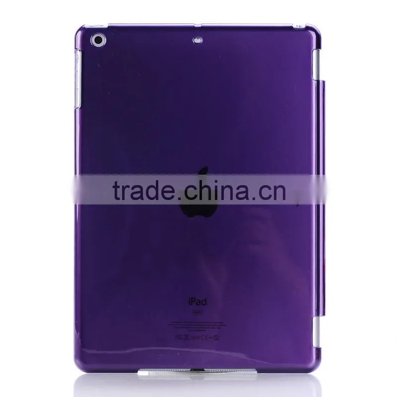 For ipad air ipad 5 clear transparent high quality hard case