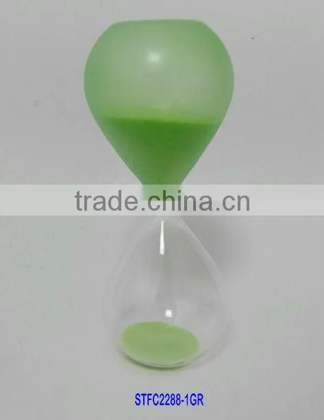 Frosted Glass Hourglass/Sand Timer