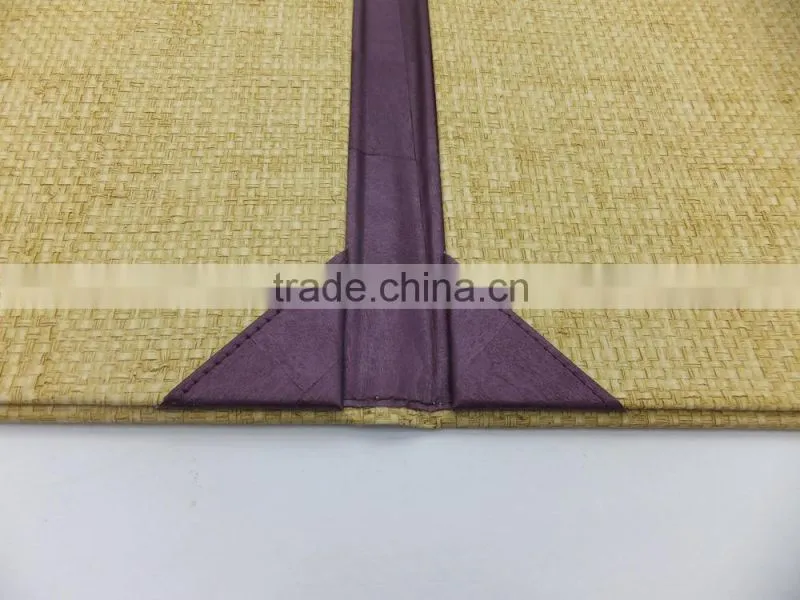 Fashion A4 PU Leather 6pages Menu Cover