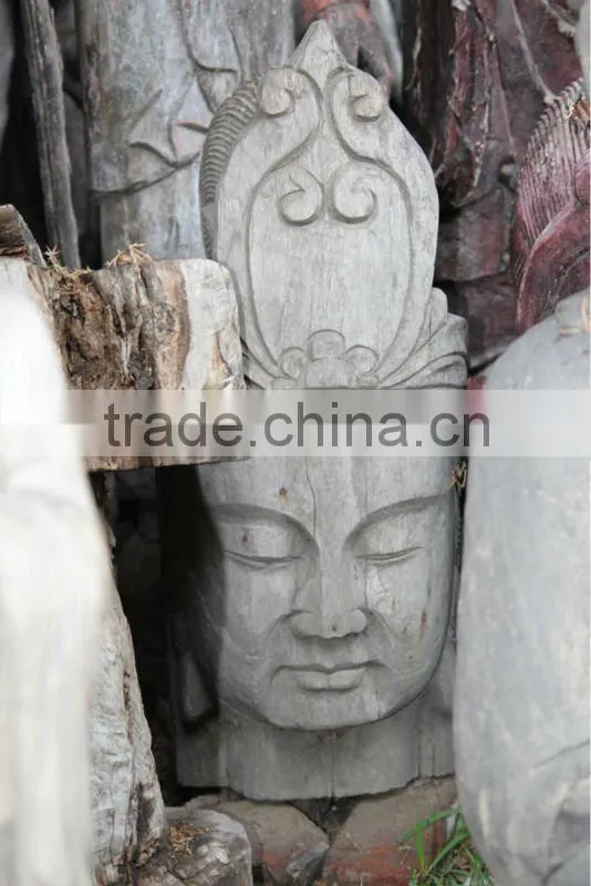 Chinese antique wooden buddha
